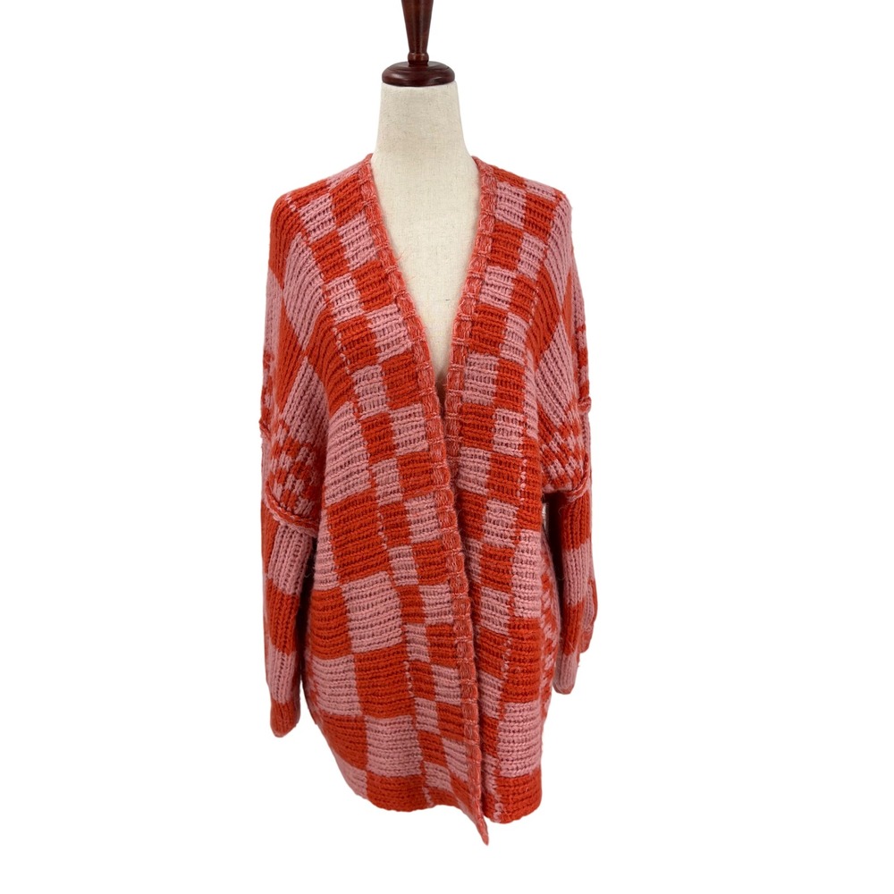 Altar'd‎ State Patch work GrandmaCore Cardigan Sweater Large